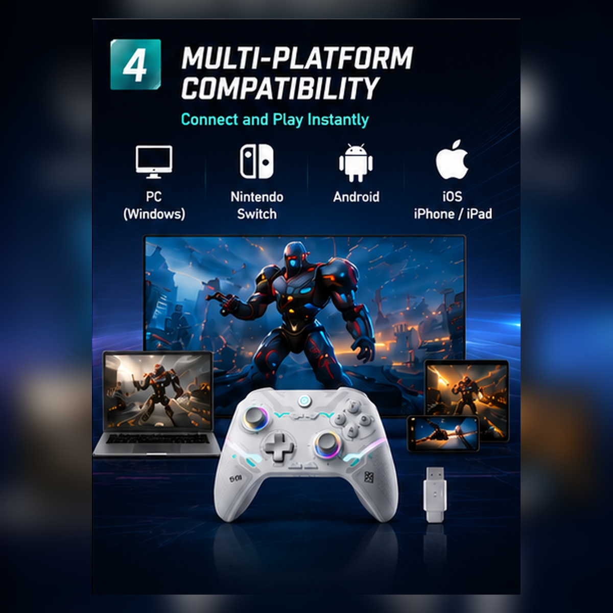 Tri-Mode, Multi-Platform Play