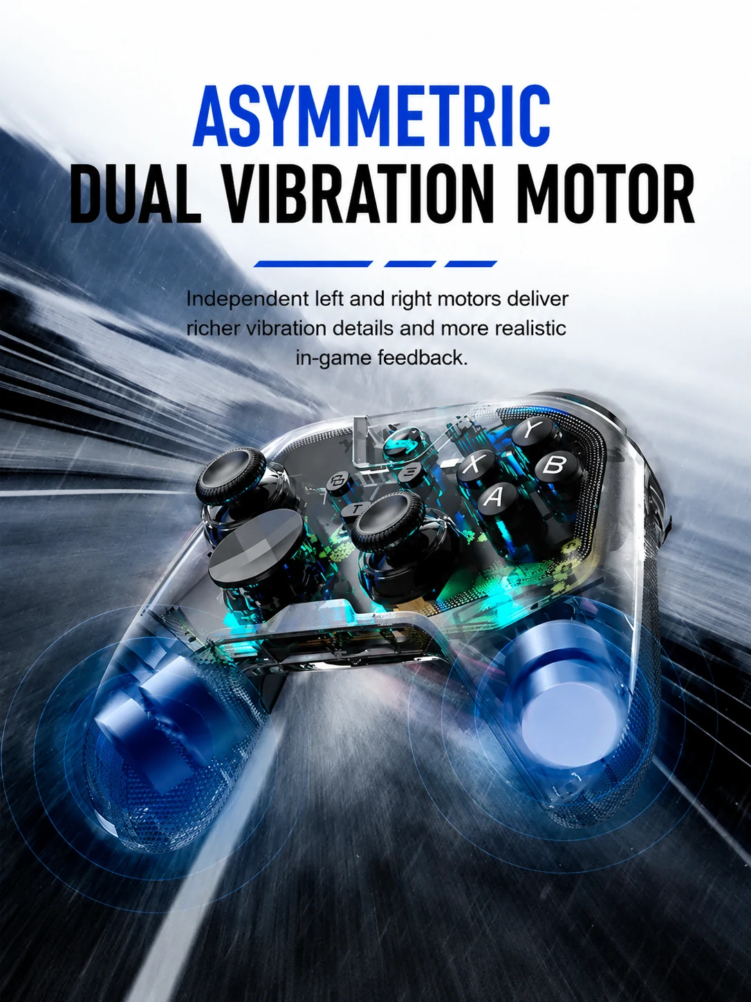 Control de movimiento y vibración doble