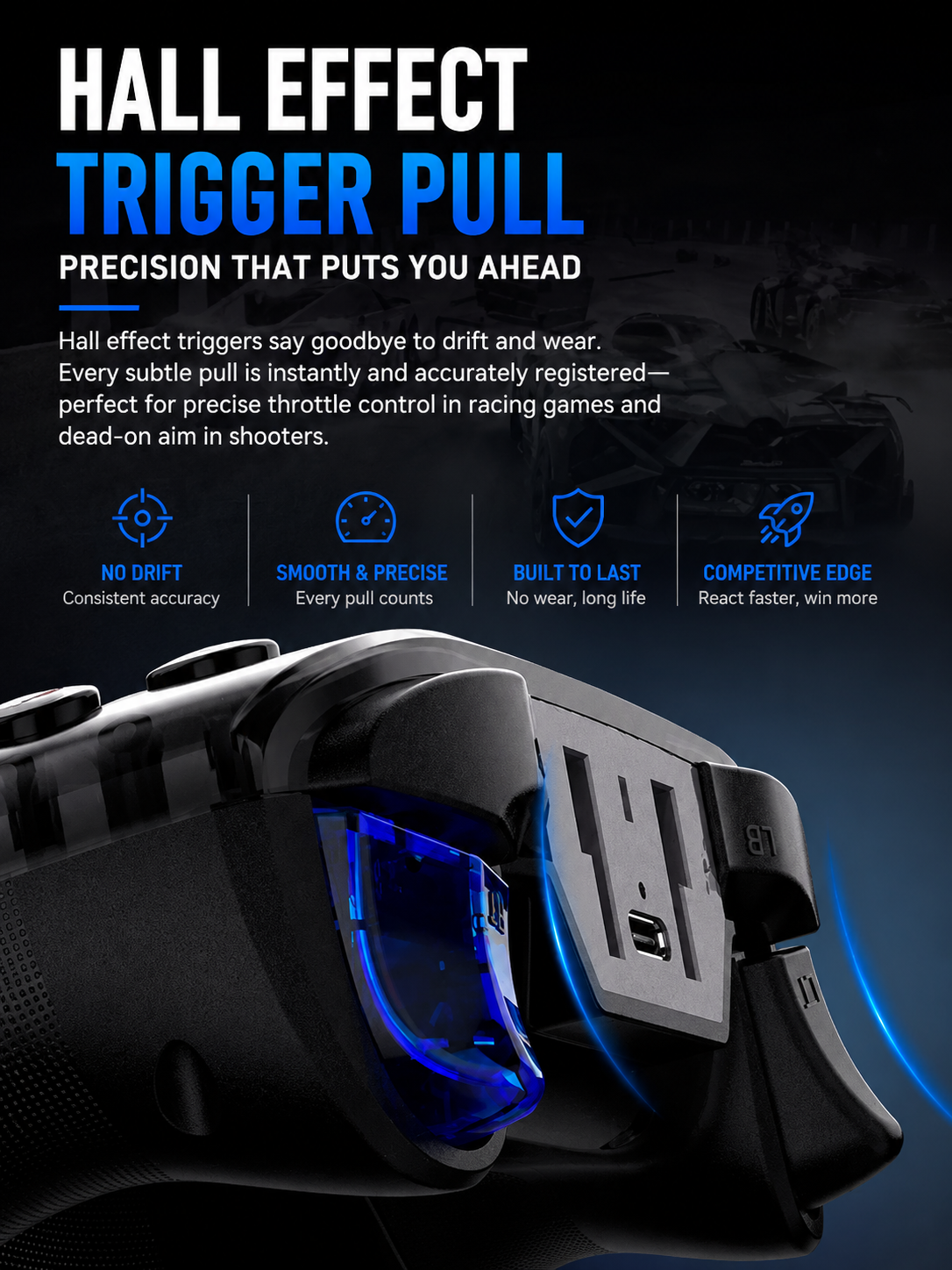 Precision Hall Effect Trigger Control