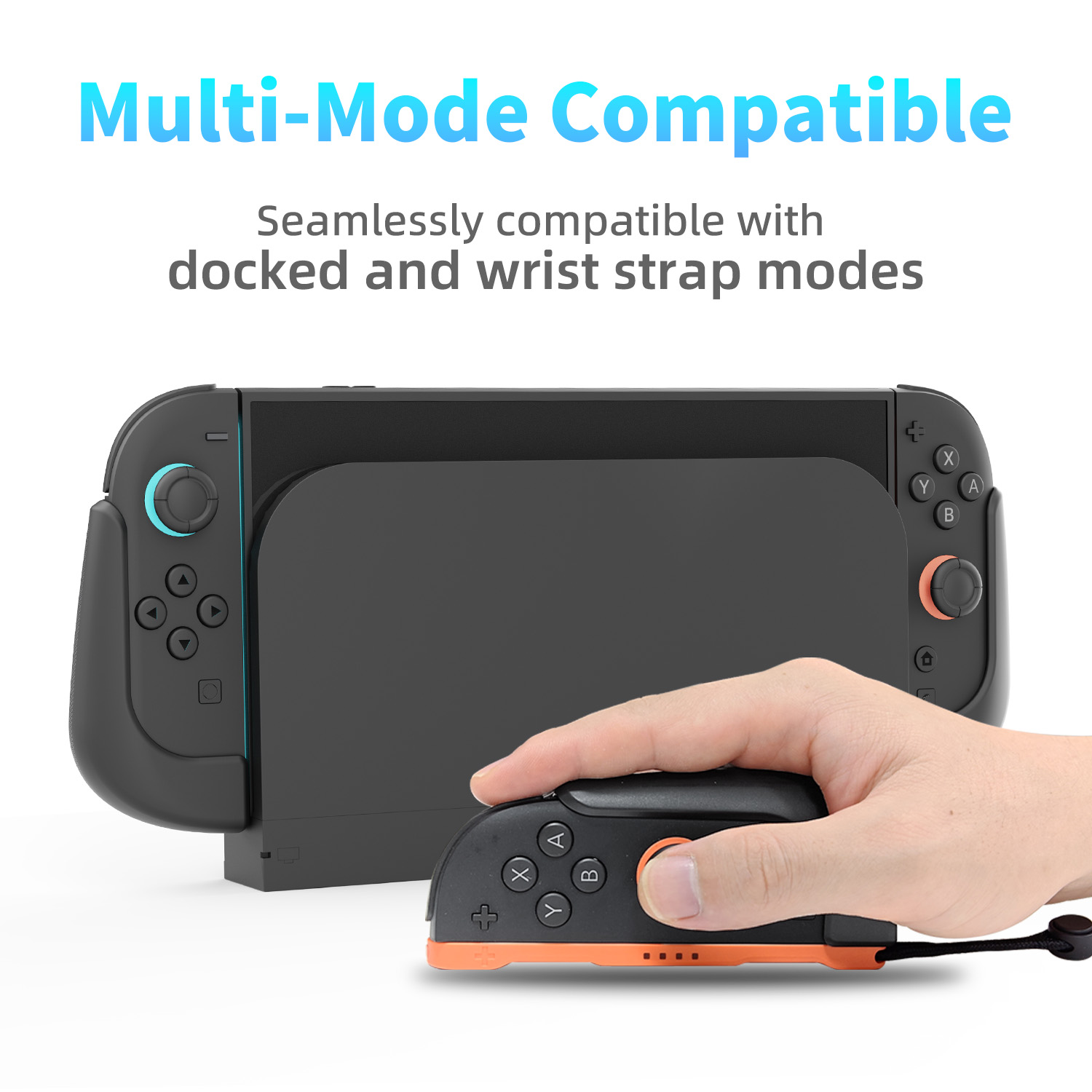 Dock-Compatible & Wrist-Strap Ready