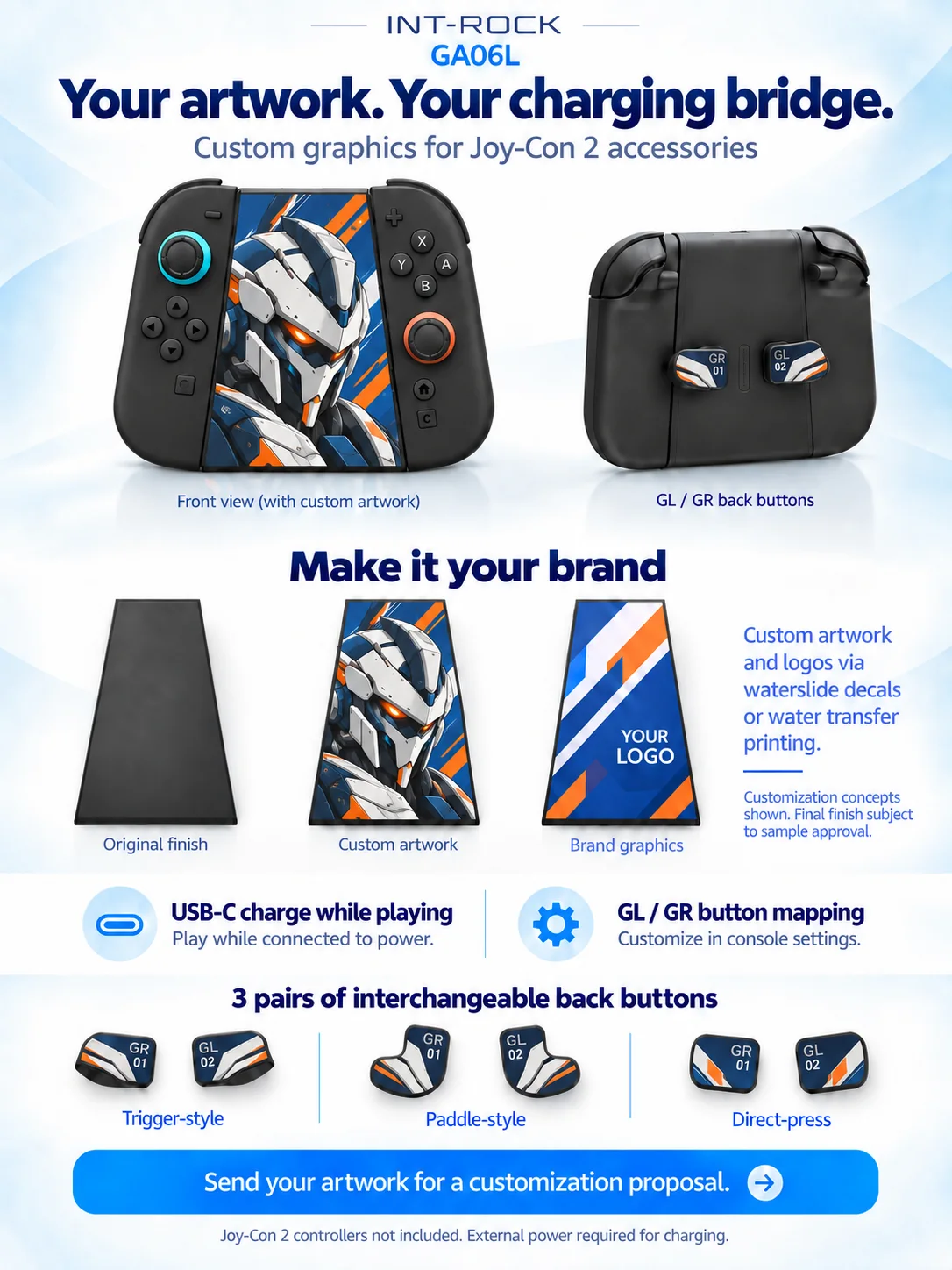 Your Artwork. Your Charging Bridge.