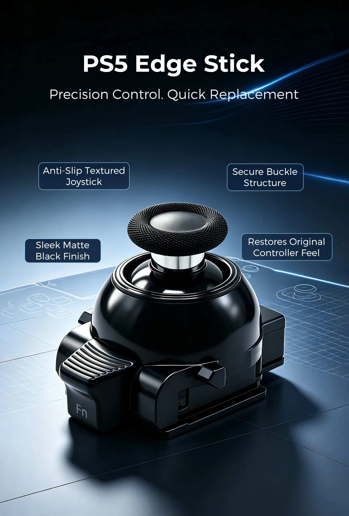 GC06 Adjustable-Tension TMR Replacement Joystick
